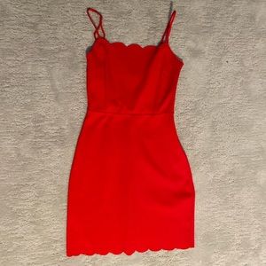 Small red dress